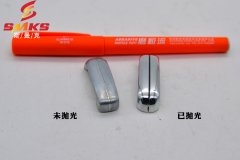 小零件曲面鏡面拋光，磨粒流鏡面拋光效果