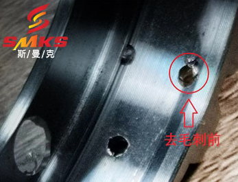 不銹鋼產品沖孔如何去毛刺？