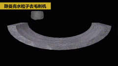 斯曼克磨粒流全新力作！水粒子去毛刺機！